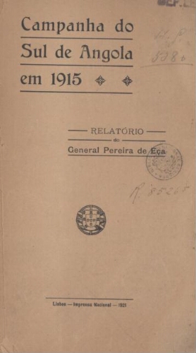 Campanha do sul de Angola em 1915