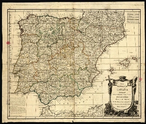 Mapa general de España