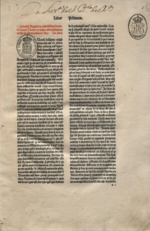 Commentum in octo libros Physicorum Aristotelis