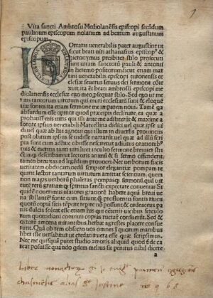 De Officiis ;Vita Sanctae Agnetis ;Passio Sanctorum Vitalis et Agricolae ;Passio Sanctorum Protasii ...