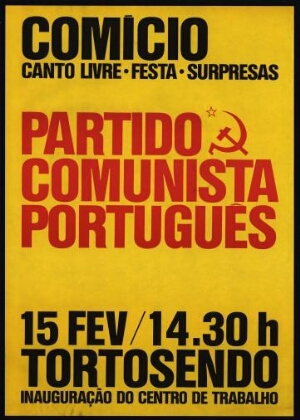 Comício [do] Partido Comunista Português