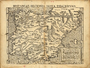 Hispaniae regionis nova descriptio