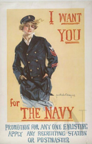I want you for the navy