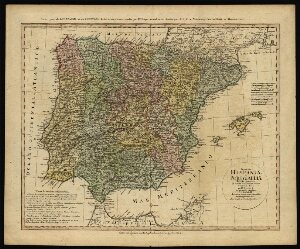Regnorum Hispaniae et Portugalliae tabula generalis ad statum hodiernum in sus Provincias divisa = C...