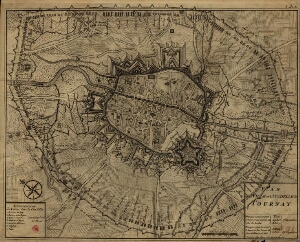 Plan de la Ville et Citadelle de Tournay