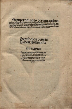 Opus Septipartitum de contractibus
