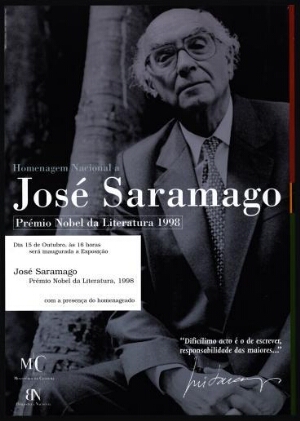 Homenagem nacional a José Saramago, Prémio Nobel da Literatura 1998