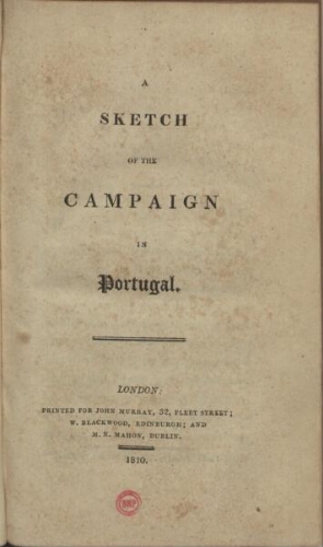 A Sketch of the Campaign in Portugal