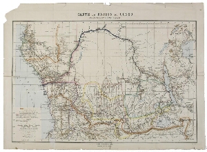 Carte du bassin du Congo
