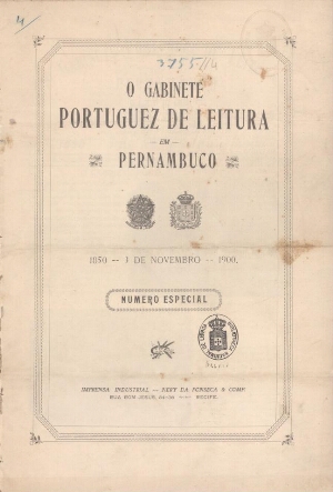O Gabinete Portuguez de Leitura em Pernambuco