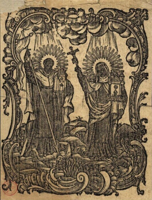 Santo Elesbão e Santa Ifigénia