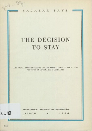 The decision to stay