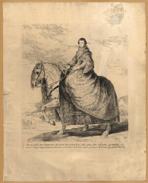 D. Isabel de Borbon, Reyna de España, Muger de Felipe Quarto