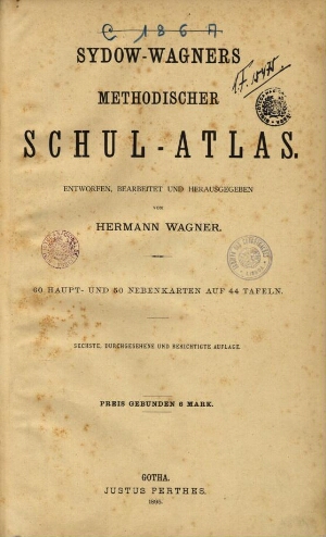 Sydow-Wagners methodischer schul-atlas