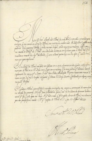 [Carta do Arcebispo Primaz de Goa, Inácio de Santa Teresa, para D. Manuel Caetano de Sousa, sobre a ...