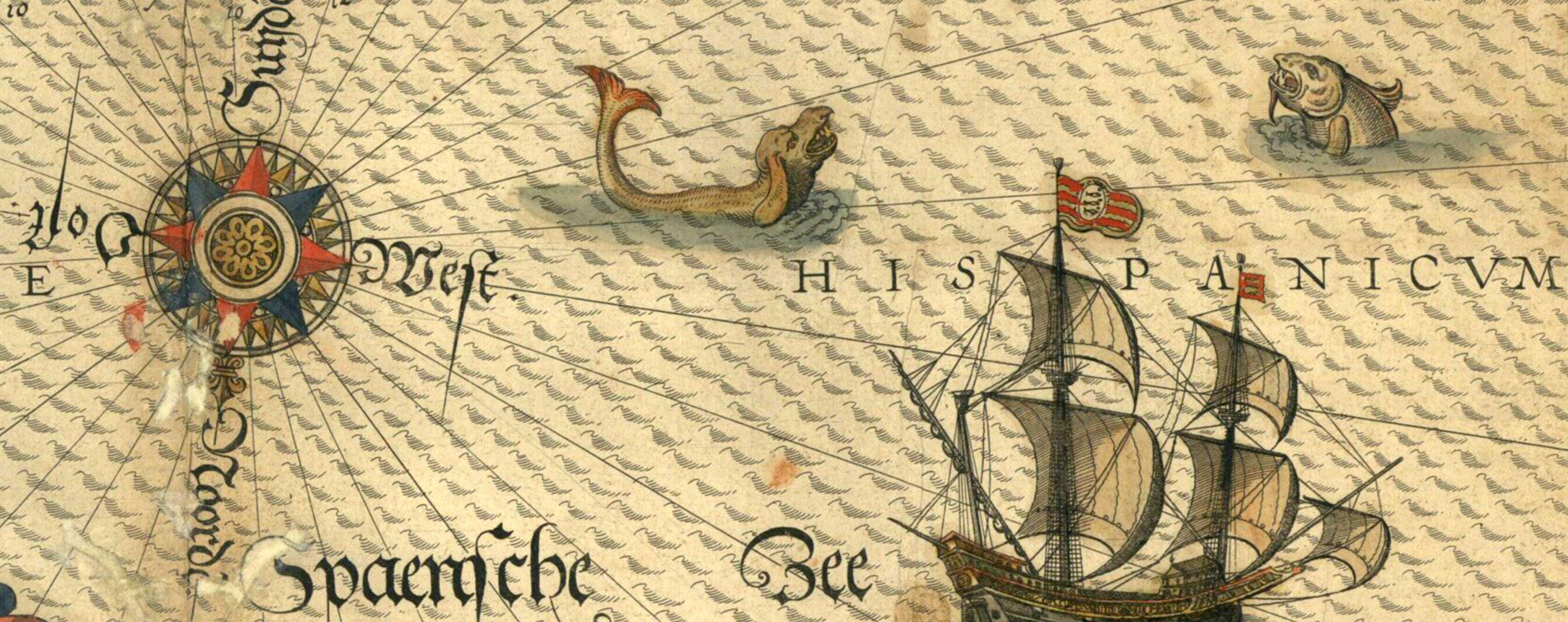 Spieghel der Zeevaerdt vande navigatie der Westersche Zee…
