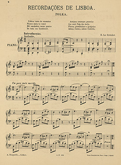 Recordações de Lisboa : polka para piano - pág. 2